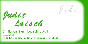 judit loisch business card